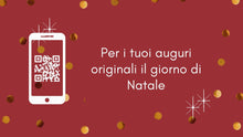 Carica l'immagine nel visualizzatore di Gallery, NATALE QRcode Dedica "Happy Xmas" (ALL I WANT FOR XMAS)