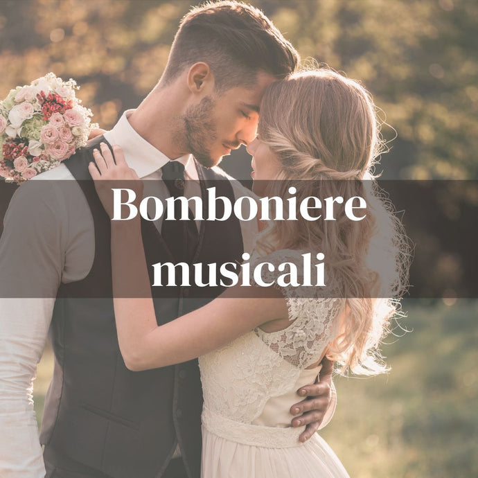 Regala una canzone speciale sposi Bomboniera