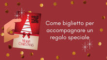 Carica l&#39;immagine nel visualizzatore di Gallery, NATALE QRcode  Dedica &quot;Happy Xmas&quot; (WHITE CHRISTMAS)
