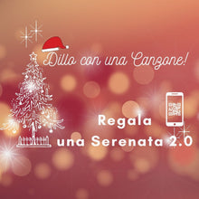 Carica l&#39;immagine nel visualizzatore di Gallery, NATALE QRcode  Dedica &quot;Happy Xmas&quot; (ALL I WANT FOR XMAS)
