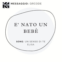 Carica l&#39;immagine nel visualizzatore di Gallery, È NATO UN BEBÈ - Un Senso di Te Elisa

