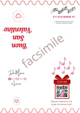 Carica l&#39;immagine nel visualizzatore di Gallery, IL BIGLIETTO CHE CANTA ® con dedica e serenata in pochi click!
